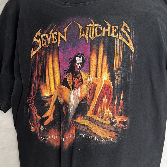 Seven Witches - xiled to infinity and one tour T-shirt - Picture 2 of 4